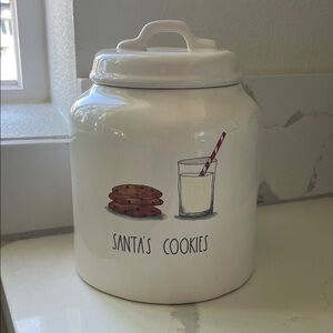 Rae Dunn Santa’s Cookies Jar